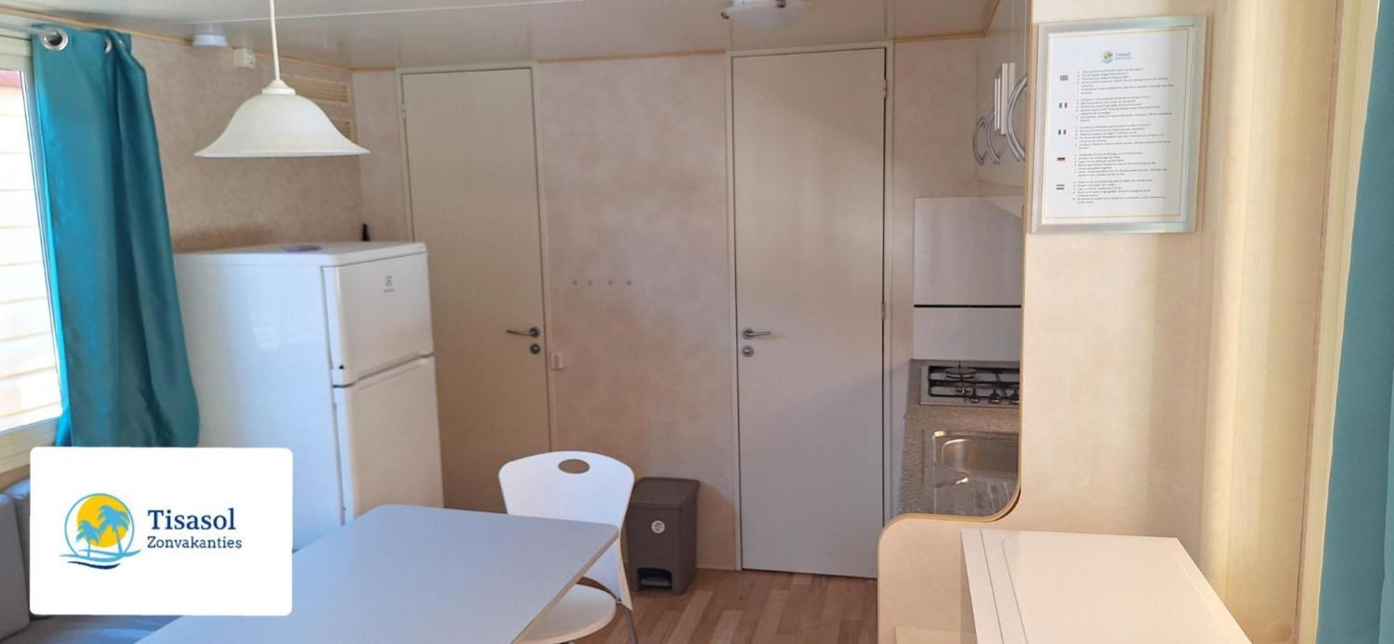 Mobile Home Viareggio - Including Airco- Camping Paradiso - G008 Eksteriør billede