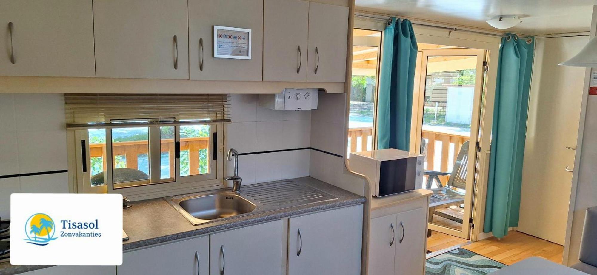 Mobile Home Viareggio - Including Airco- Camping Paradiso - G008 Eksteriør billede