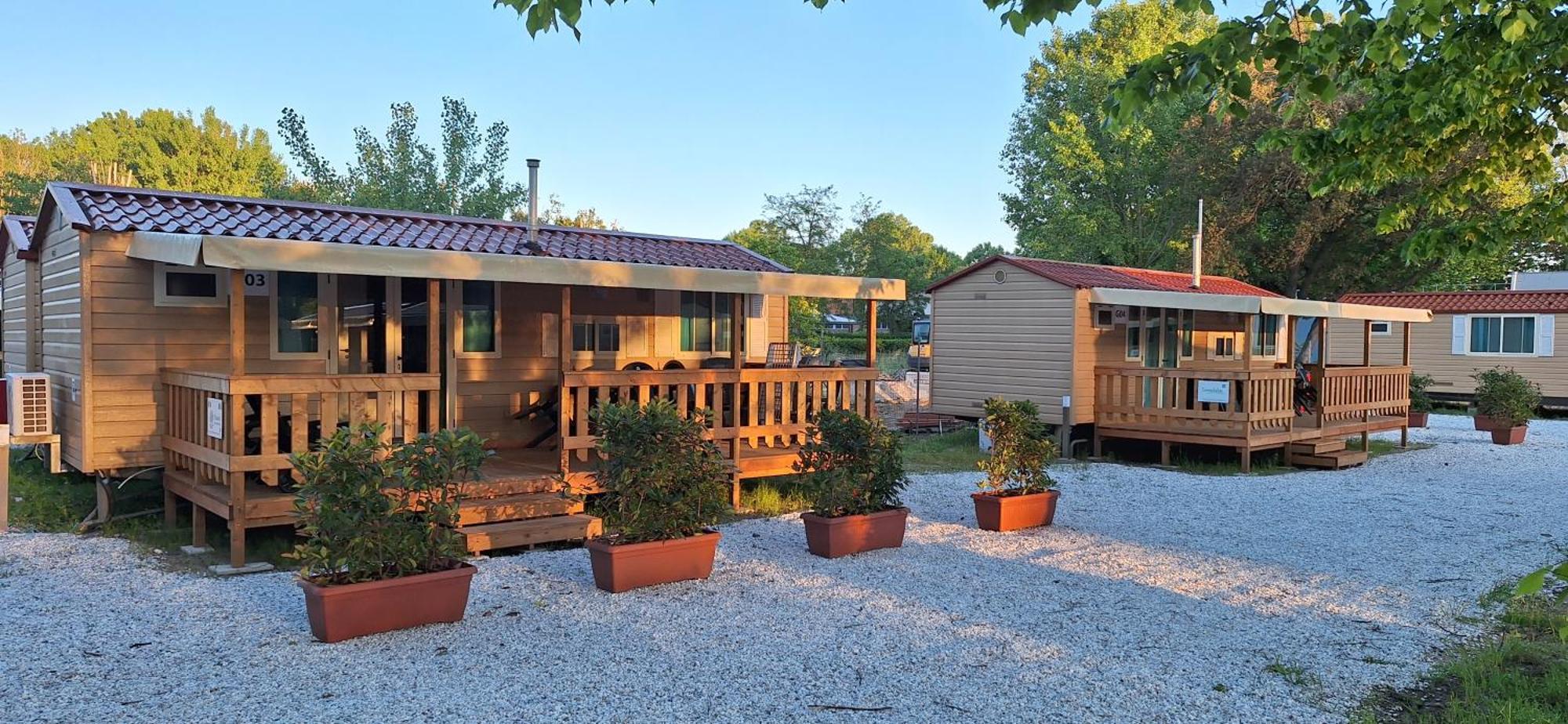 Mobile Home Viareggio - Including Airco- Camping Paradiso - G008 Eksteriør billede